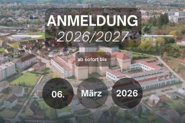 HTL Anmeldung f&uuml;r das Schuljahr 2026/2027